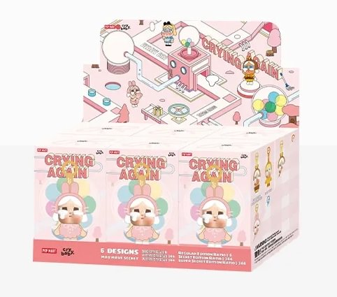 CRYBABY Crying Again Series-Vinyl Face Plush Blind Box