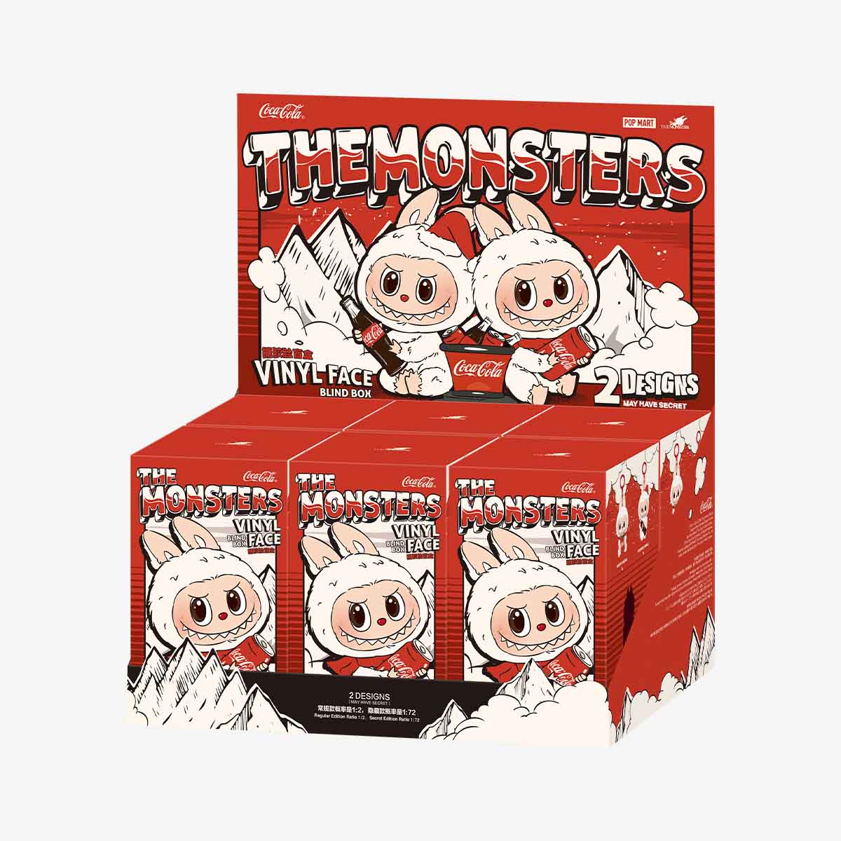 THE MONSTERS COCA-COLA SERIES-Vinyl Face Blind Box