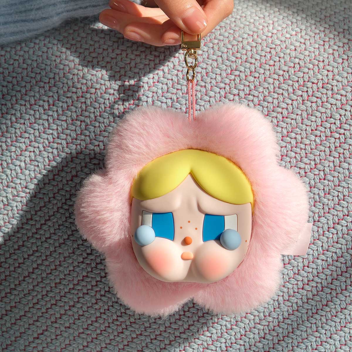 CRYBABY Sad Club Series-Silicone Plush Earphone Bag