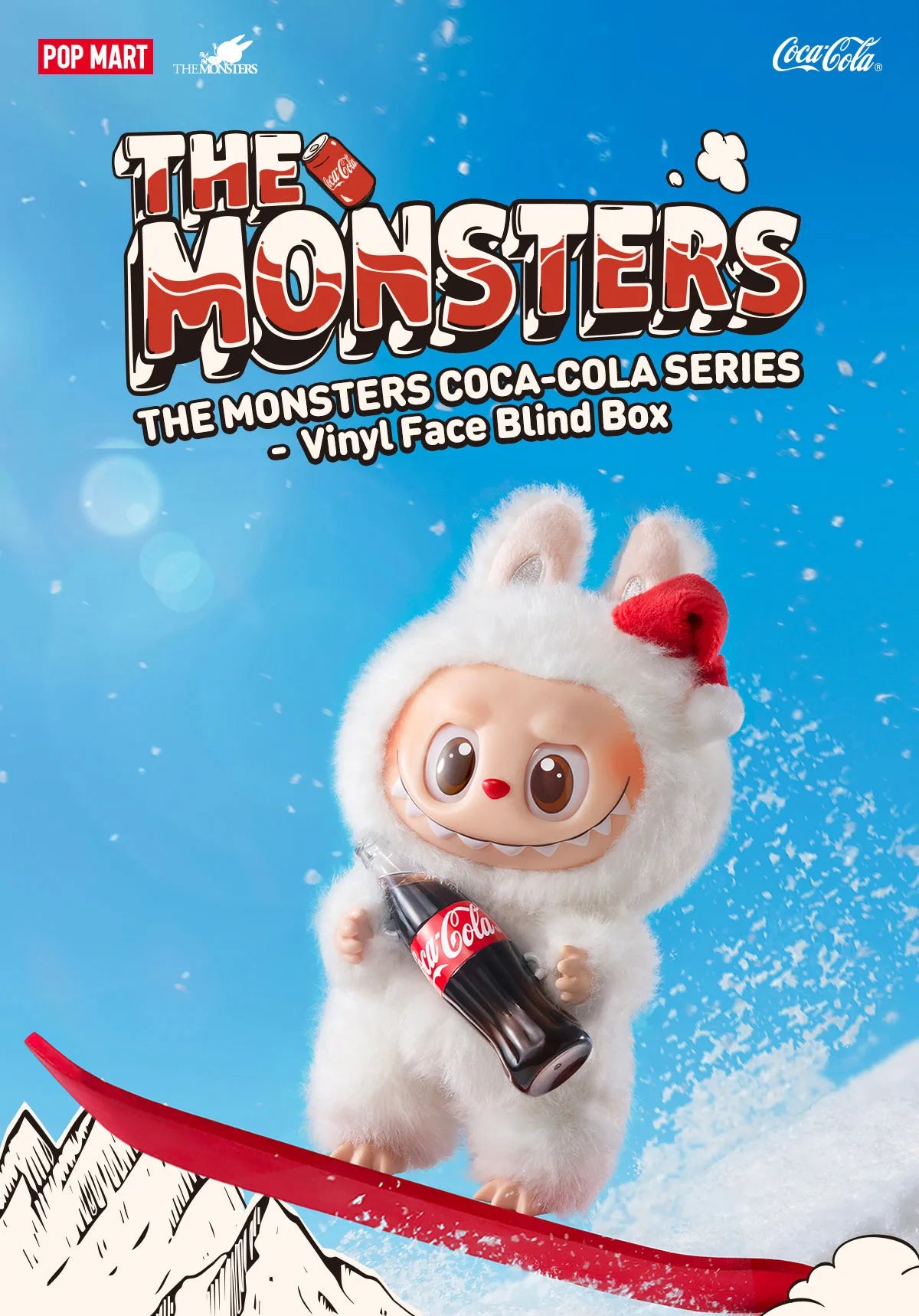 THE MONSTERS COCA-COLA SERIES-Vinyl Face Blind Box