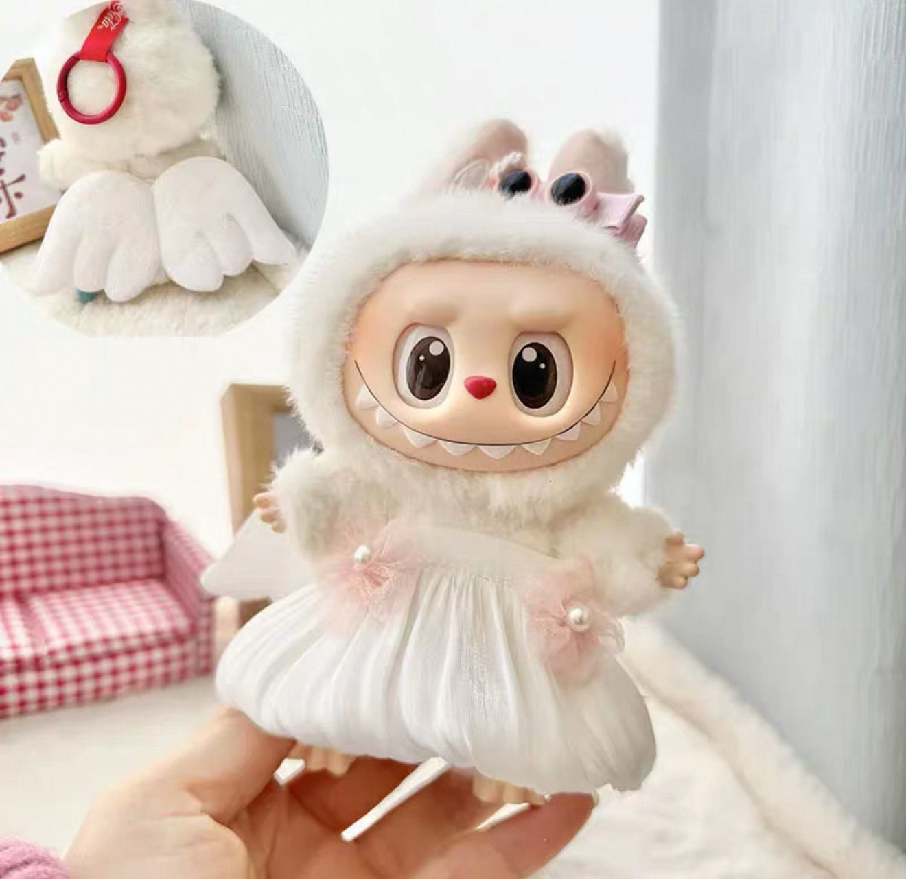 Labubu Accessories - Angel Wings