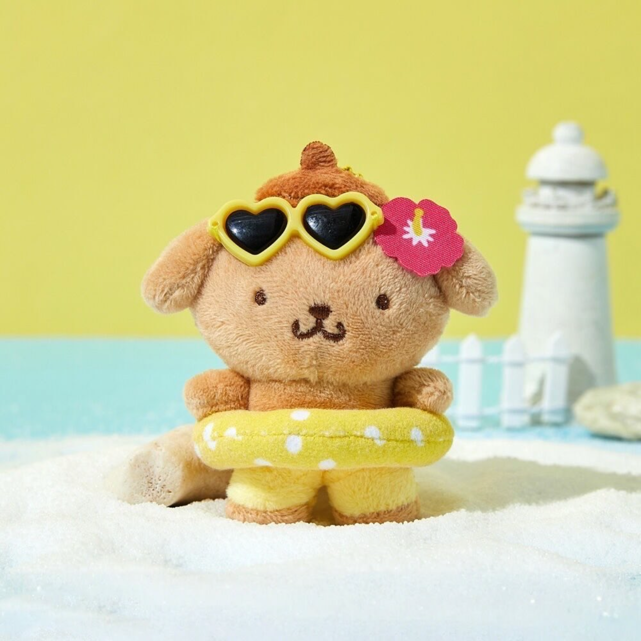 (Pre-Order) Sanrio x Olive Young Tanning Doll Keychain