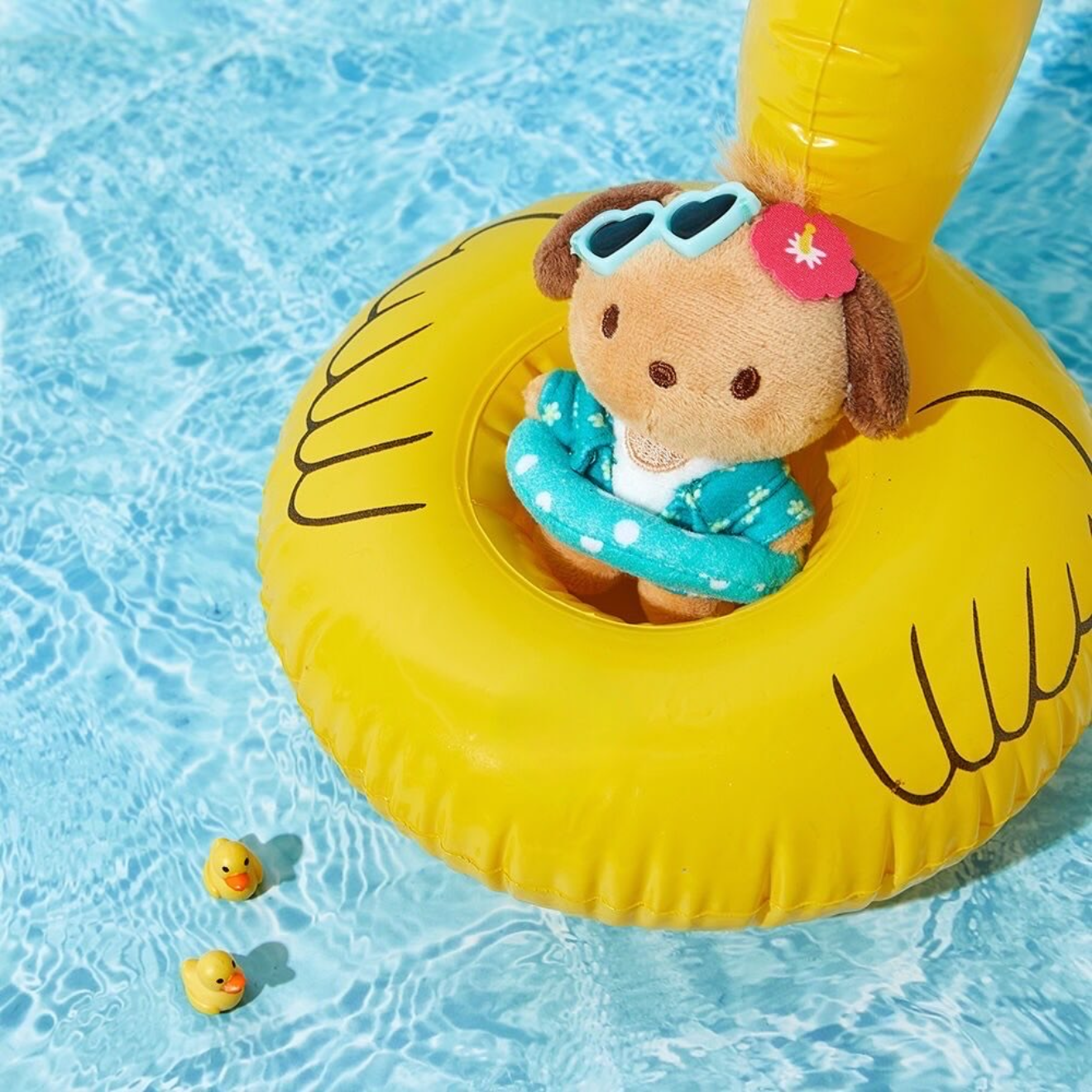 (Pre-Order) Sanrio x Olive Young Tanning Doll Keychain