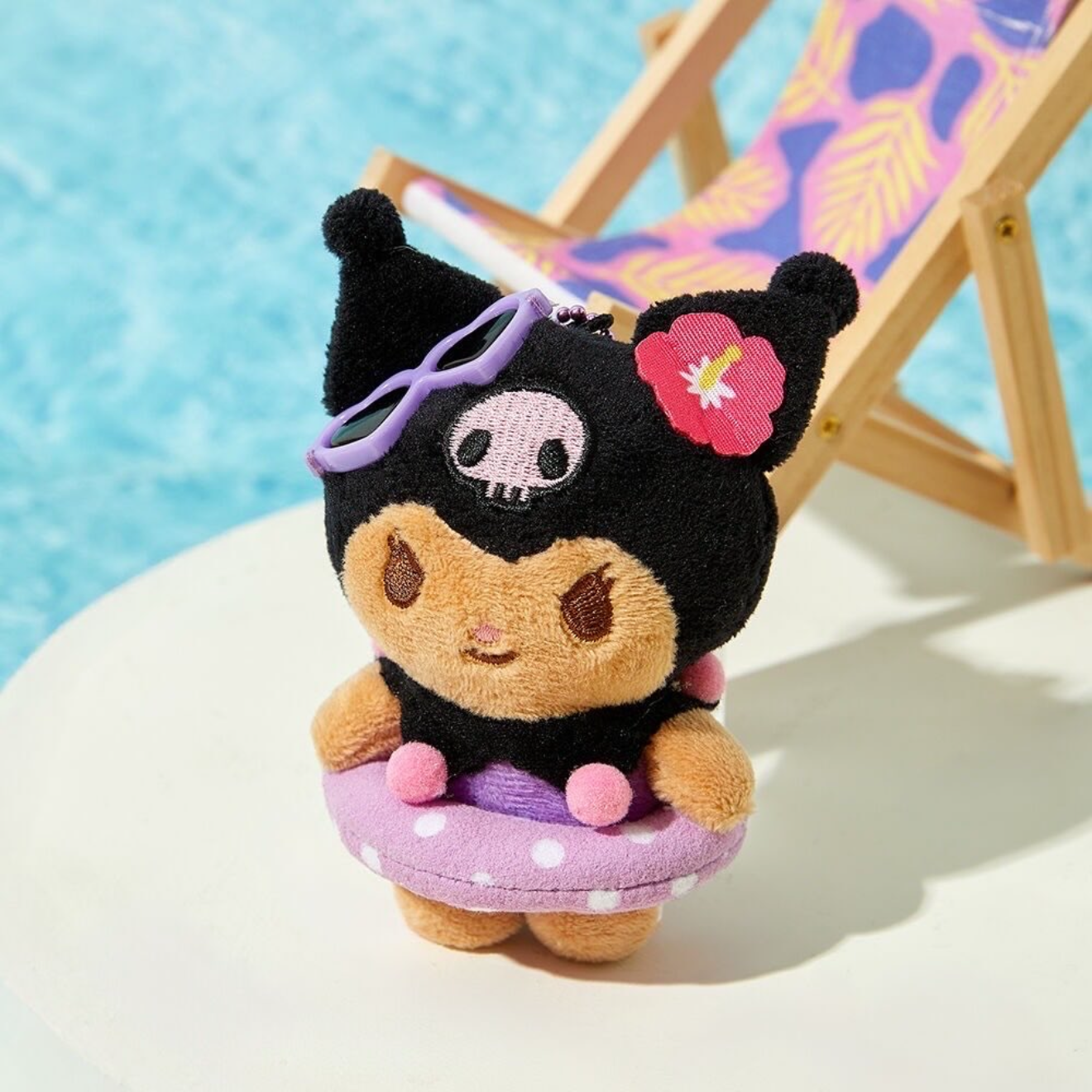 (Pre-Order) Sanrio x Olive Young Tanning Doll Keychain