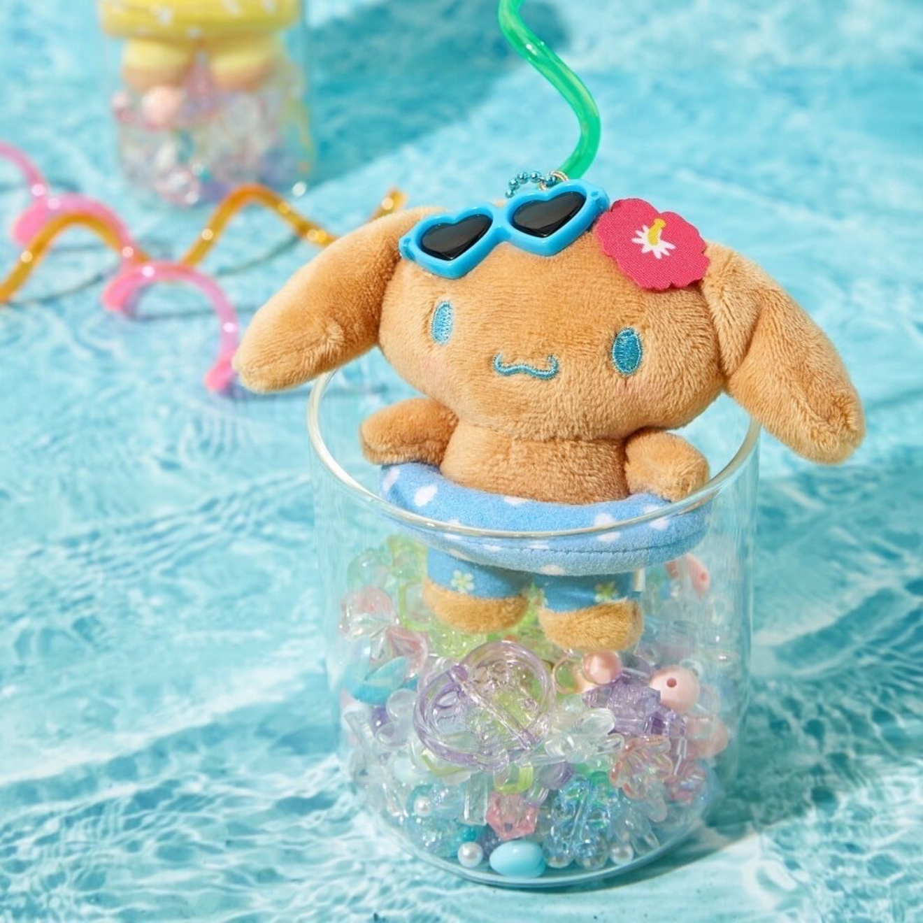 (Pre-Order) Sanrio x Olive Young Tanning Doll Keychain