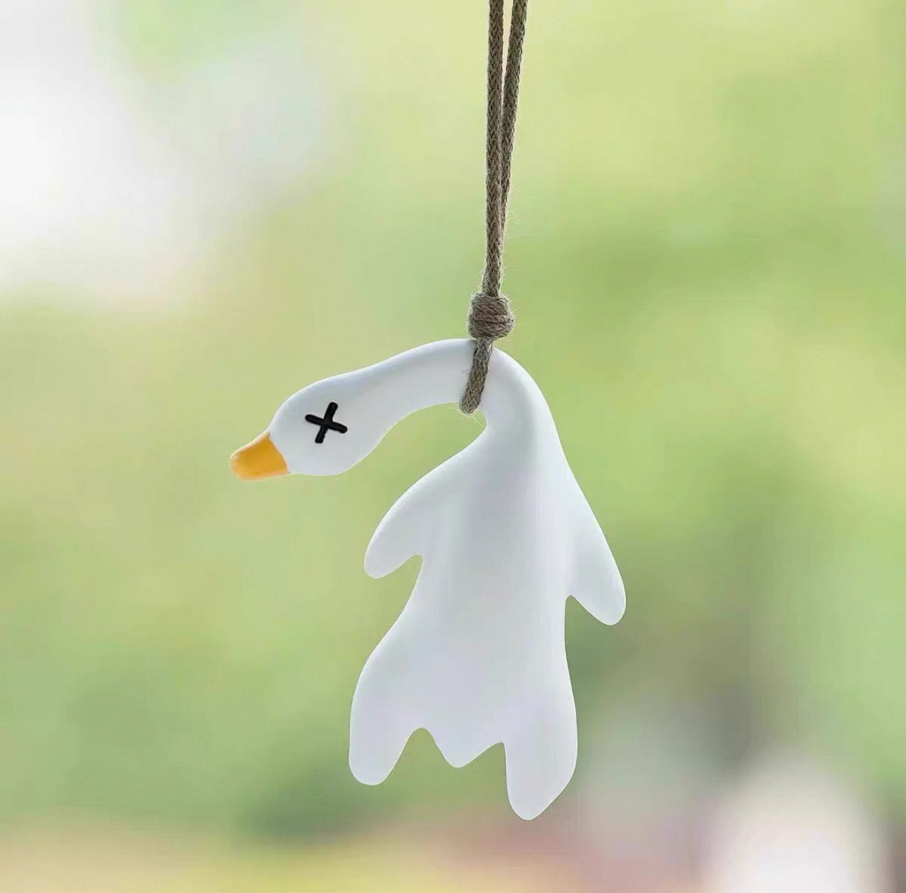 Cute 3D Roast duck Keychain