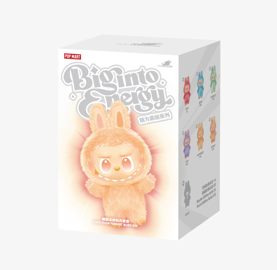 THE MONSTERS Big into Energy Series-Vinyl Plush Pendant Blind Box
