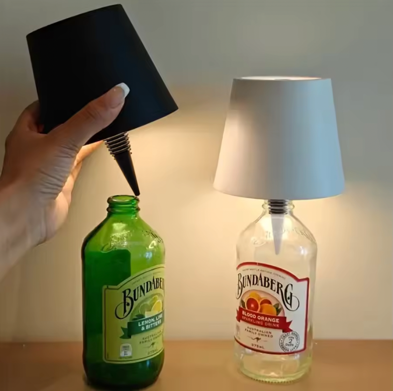 Wireless Bottle Lamp 3-Color Touch Control