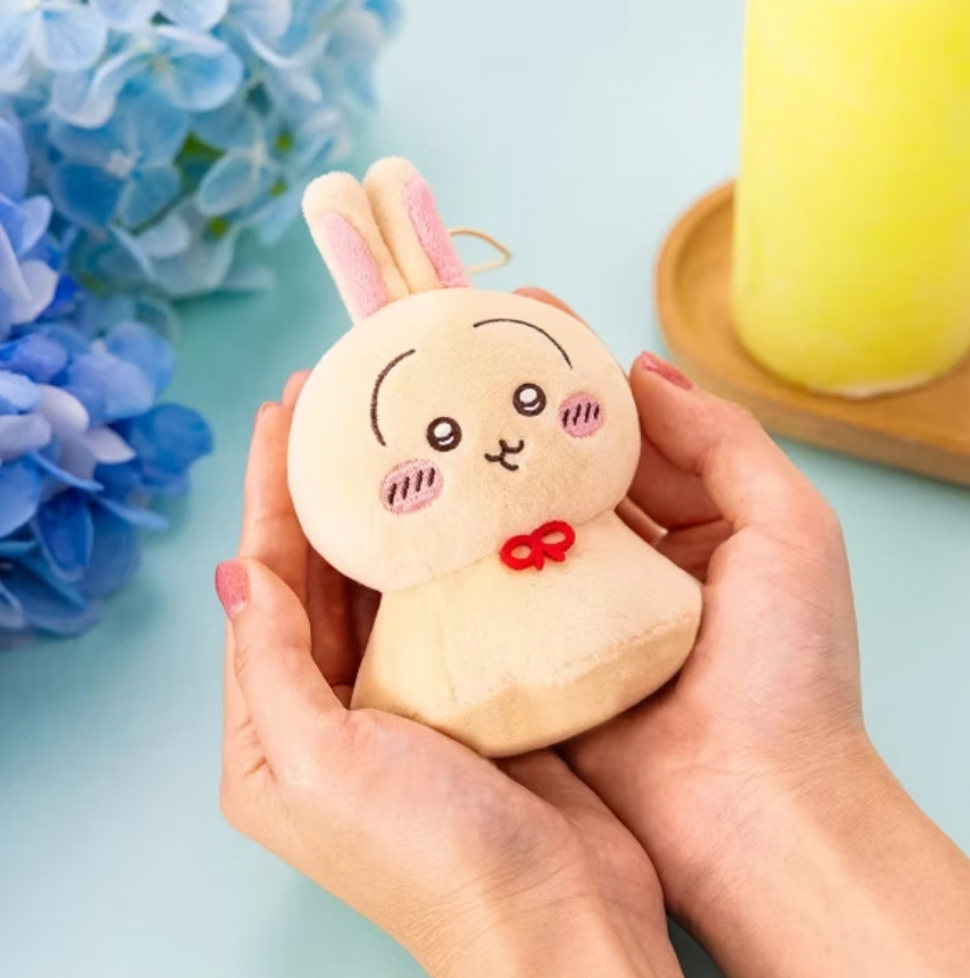 Chiikawa Usagi Sunny Day Doll Plush Doll Keychain Kawaii items Room Decoration doll
