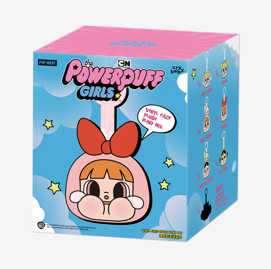 CRYBABY × Powerpuff Girls Series-Vinyl Face Plush Blind Box
