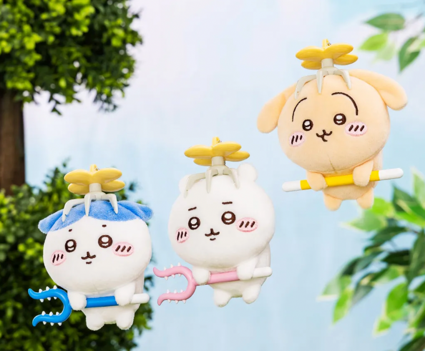 Chiikawa Extermination with Spinning Hopter Plush Mascot