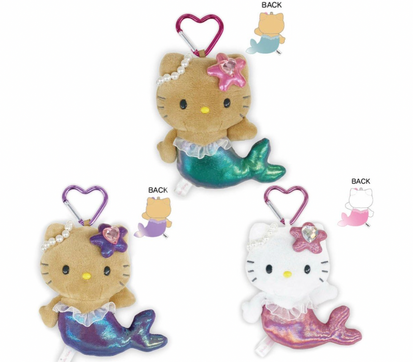 Sanrio Hello Kitty Mermaid Doll Keychain (Special Edition)