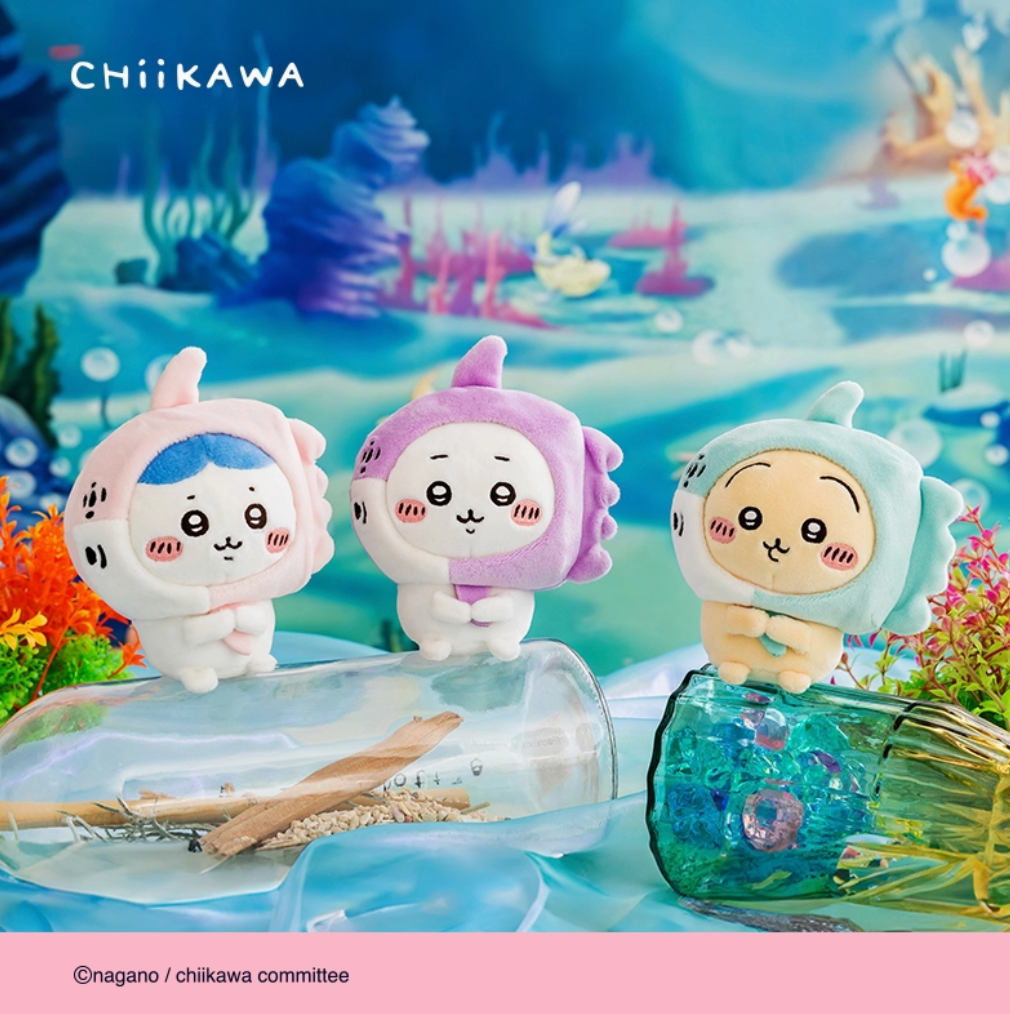 NEW! Chiikawa Fish Plush Doll Collection