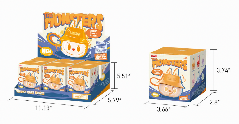 THE MONSTERS Wacky Mart Series-Tumbler Blind Box
