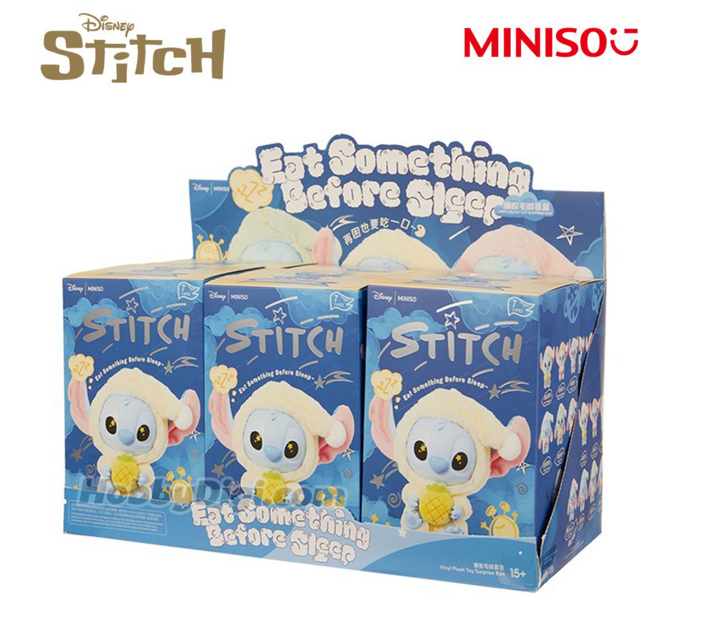 Disney Stitch Eat Someting Before Sleep Series - Miniso