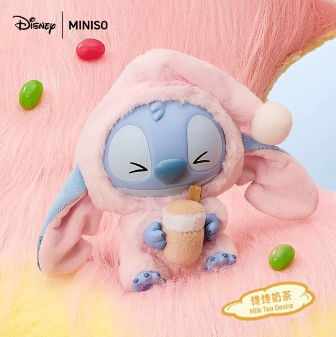 Disney Stitch Eat Someting Before Sleep Series - Miniso