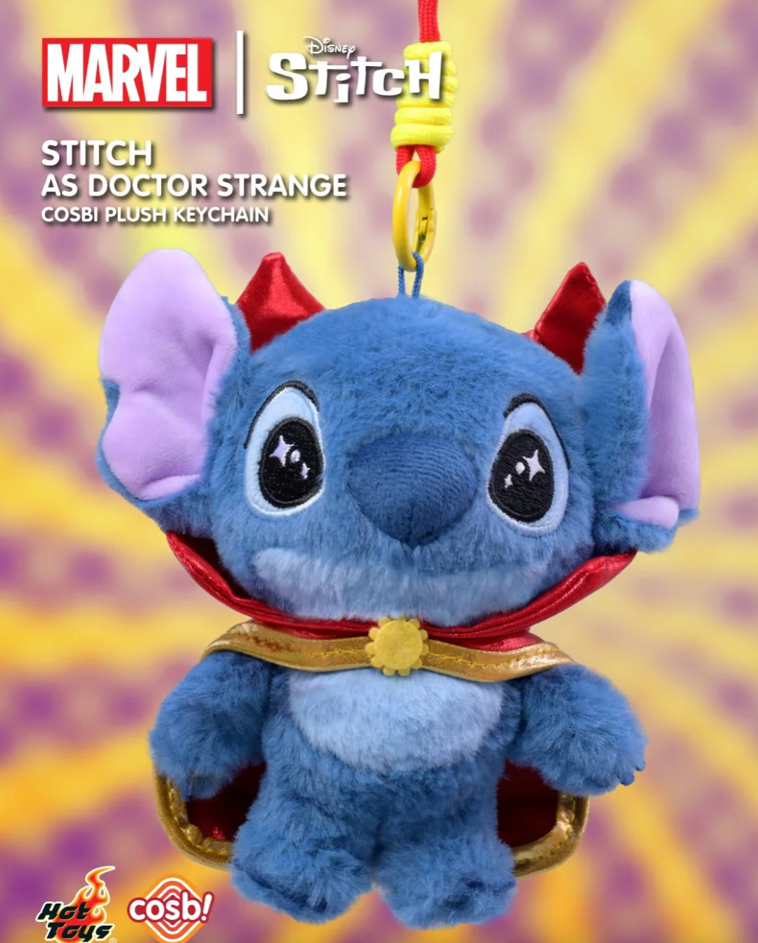 MARVEL STITCH Cosbi Plush Keychain Blind Box Series
