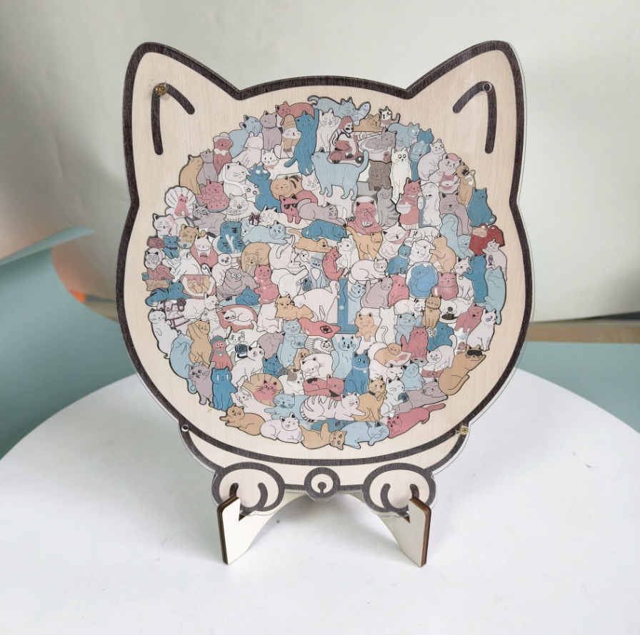 Animal Puzzle - Cat