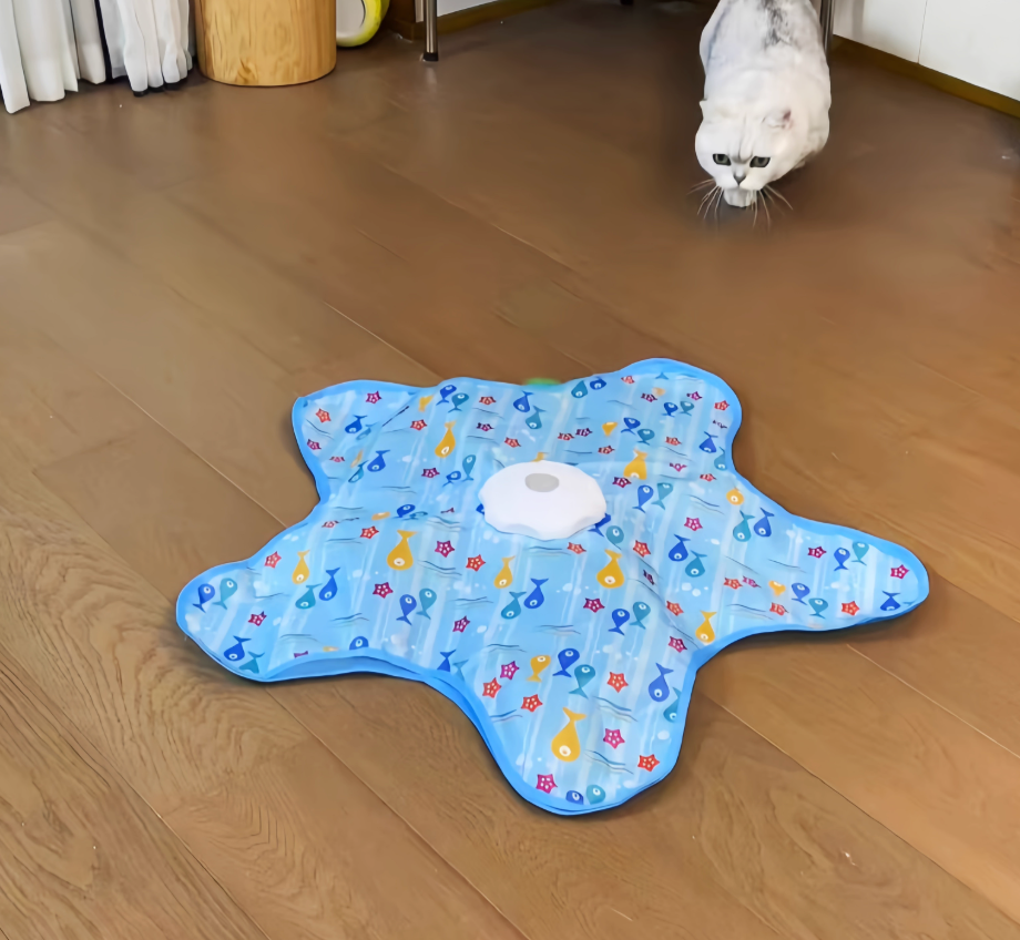 Interactive Cat Toy - Rechargeable Automatic rotating cat toy