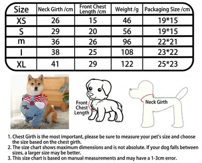 Pet Deadly Doll Halloween Costume - Cat/Dog