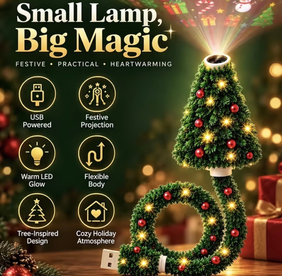 Christmas Small Lamp