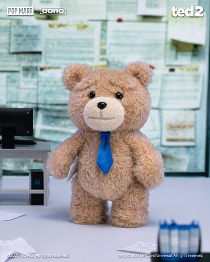 Pop Mart Blind Box - Ted2 Teddy Bear Action Plush Pendant