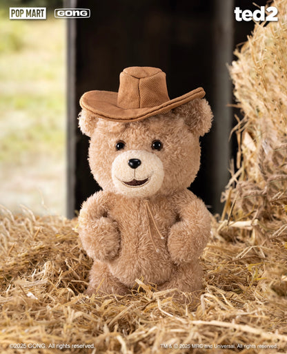Pop Mart Blind Box - Ted2 Teddy Bear Action Plush Pendant
