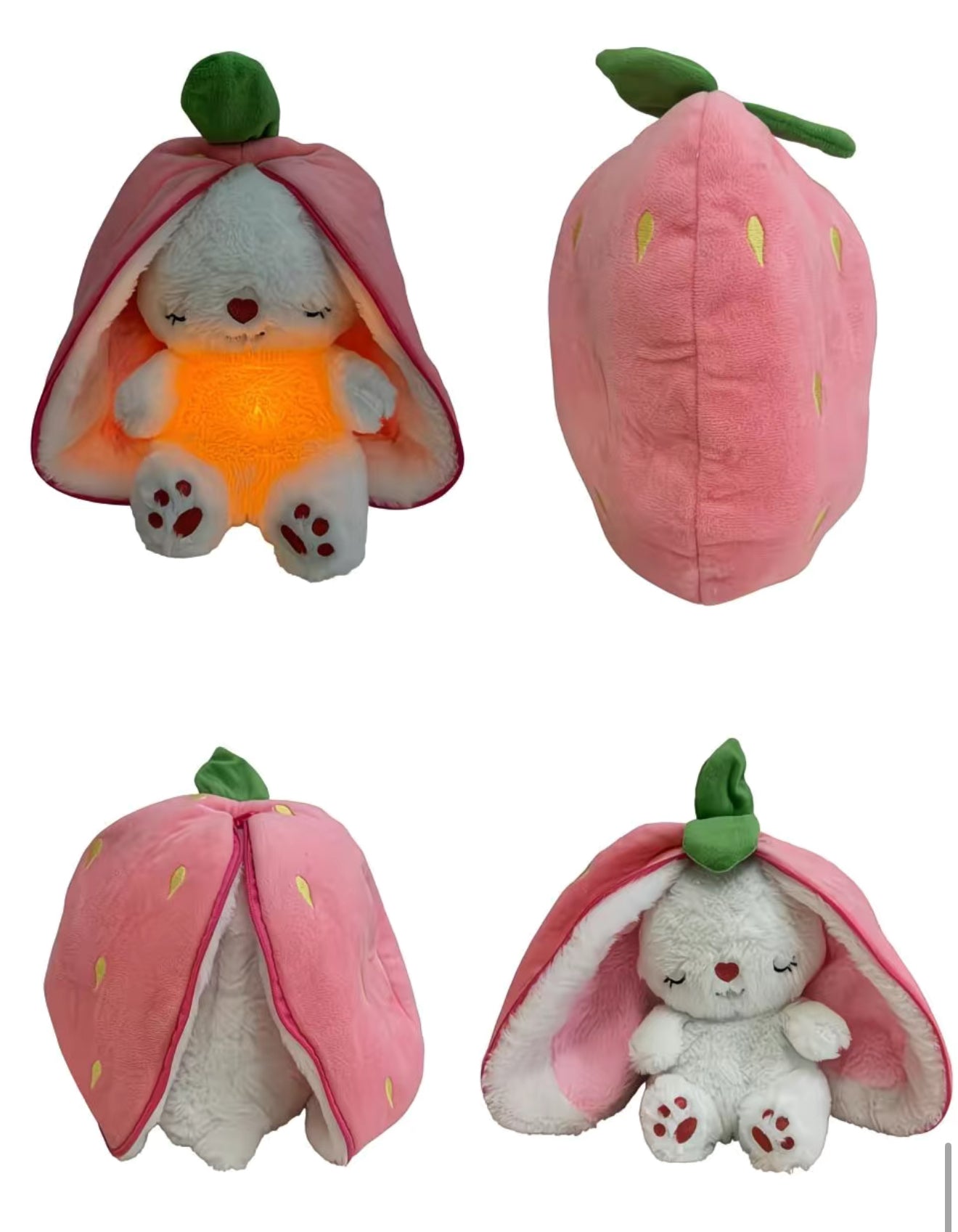 Breathing Soft Stuffed Plush Doll - Stress relief, Comforter, Sleep Aid for Kids & Babies – Cute Calming Gift