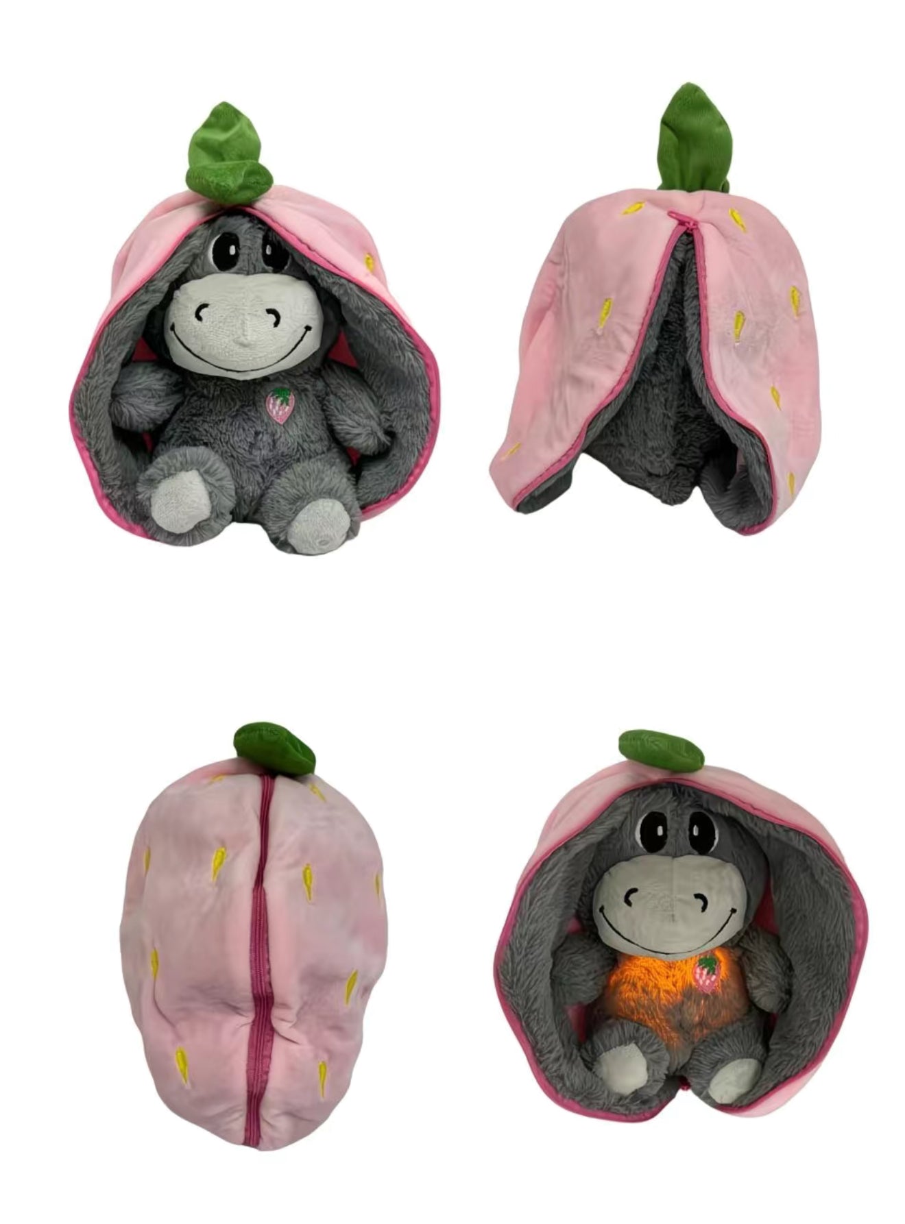 Breathing Soft Stuffed Plush Doll - Stress relief, Comforter, Sleep Aid for Kids & Babies – Cute Calming Gift