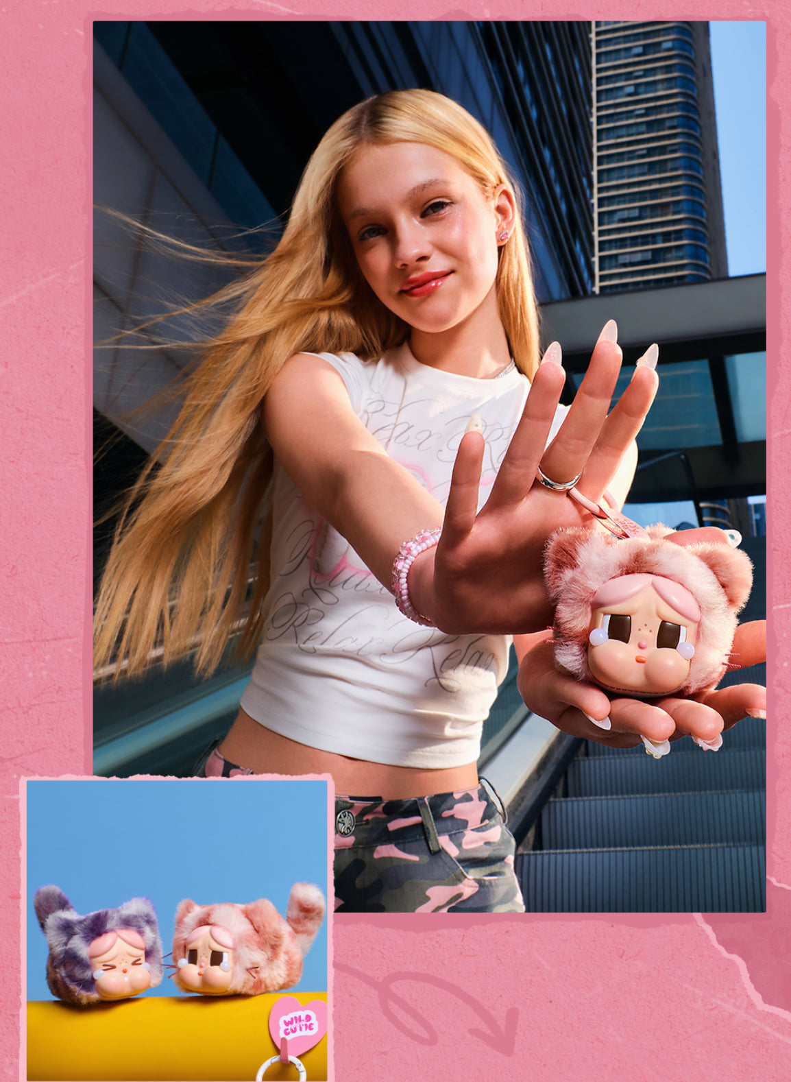 Pop Mart Crybaby Wild but Cutie Series