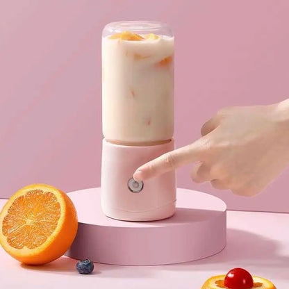 Mini Portable Juice Blender (Individual Blender for Gym Office Home Travel Pink)