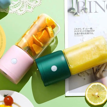 Mini Portable Juice Blender (Individual Blender for Gym Office Home Travel Pink)