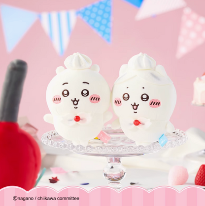 Chiikawa Birthday Plush Doll (Whipped Cream and Lighter)