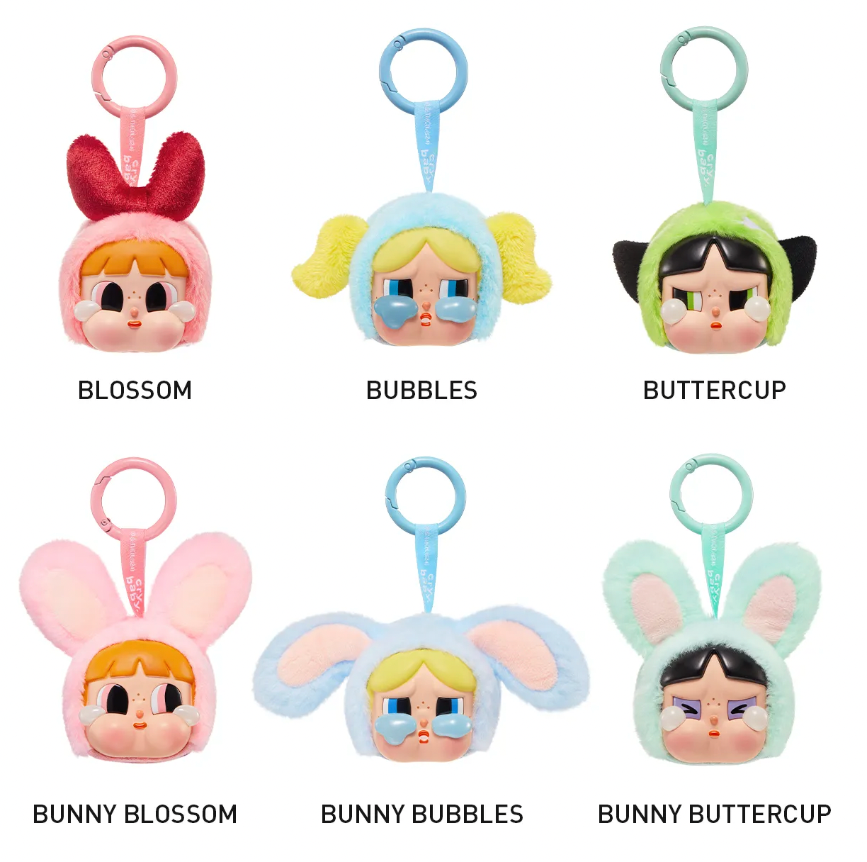 CRYBABY × Powerpuff Girls Series-Vinyl Face Plush Blind Box