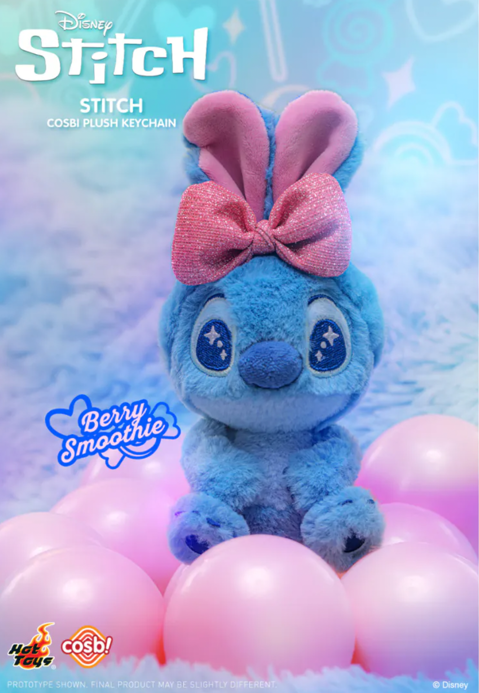 Disney Stitch Cosbi Plush Keychain Collection