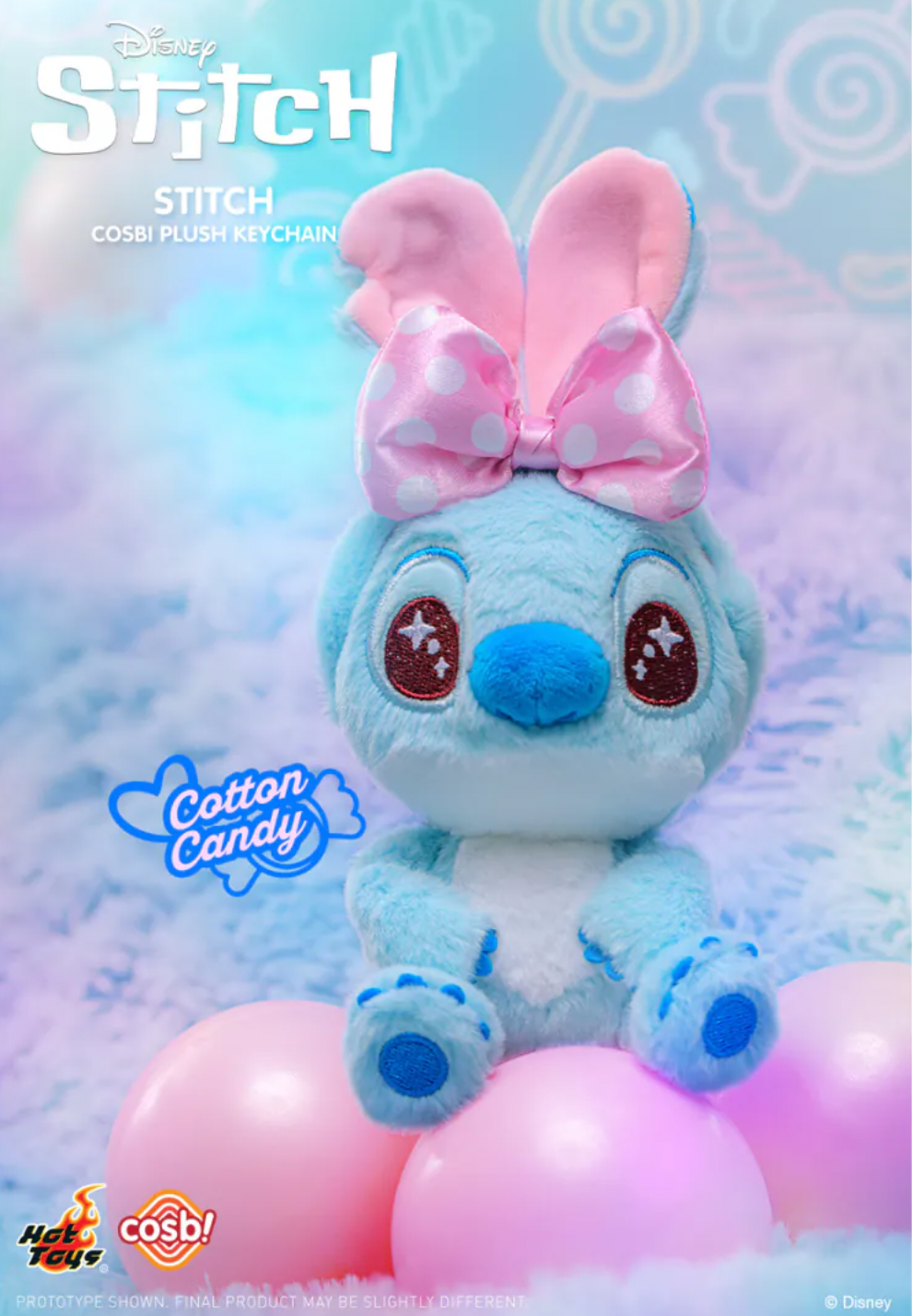 Disney Stitch Cosbi Plush Keychain Collection