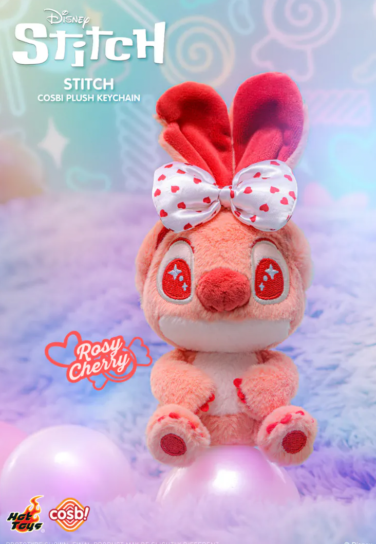 Disney Stitch Cosbi Plush Keychain Collection