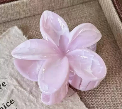Summer Flower Hair Claw Clips