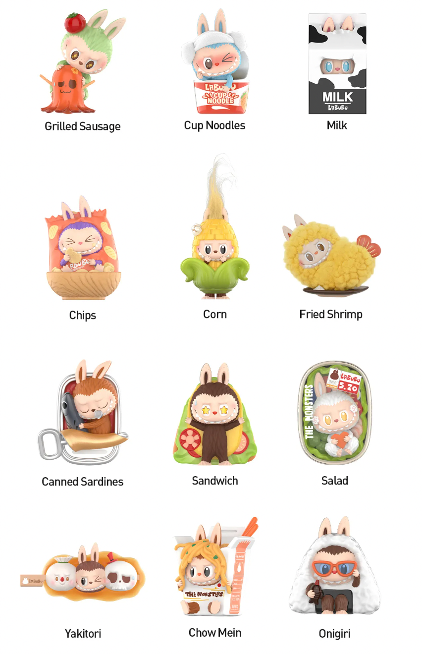 THE MONSTERS Wacky Mart Series Figures