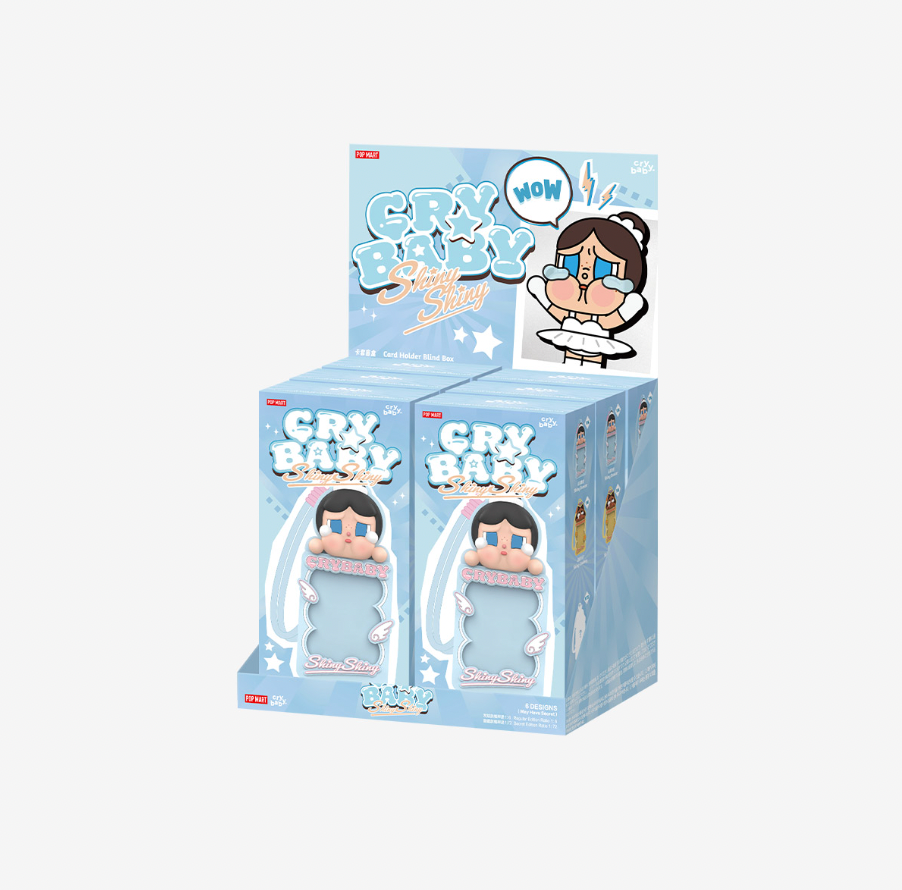 Popmart CRYBABY SHINY SHINY Series-Card Holder blindbox
