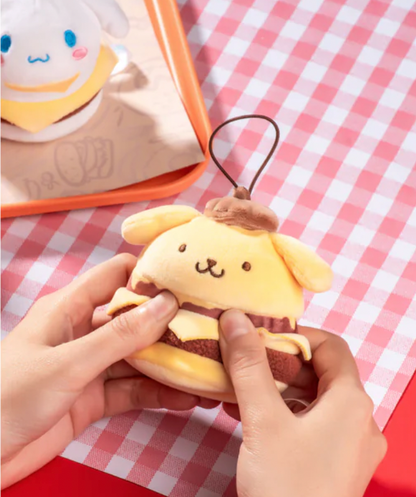 Sanrio characters Burger Series Plush Relaxing Toy