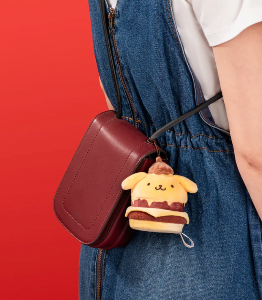 Sanrio characters Burger Series Plush Relaxing Toy