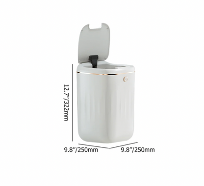 Sensor Automatic Touchless Motion White Smart Rubbish Bin for Bathroom Kitchen
