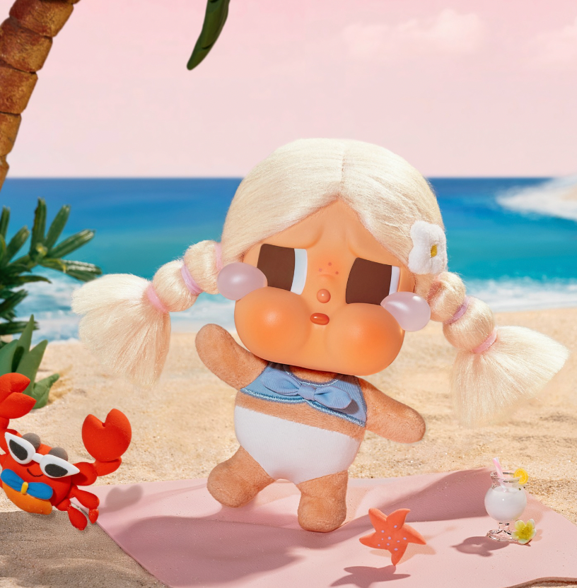 CRYBABY Vacation Mode On Series-Vinyl Plush Pendant Blind Box