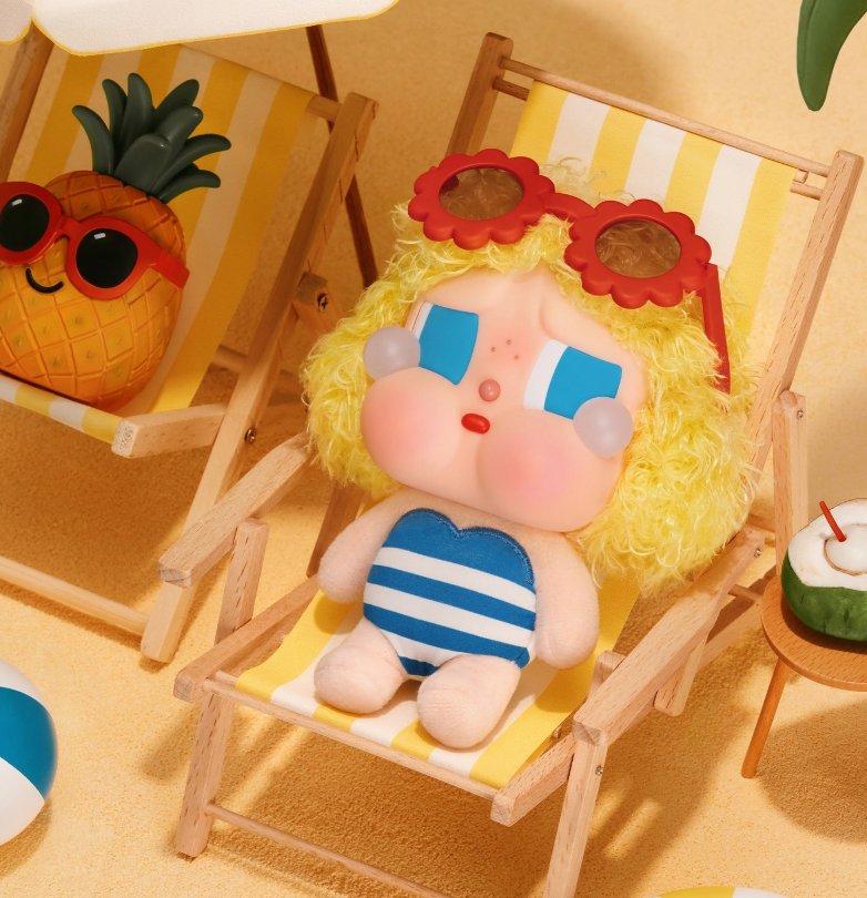 CRYBABY Vacation Mode On Series-Vinyl Plush Pendant Blind Box