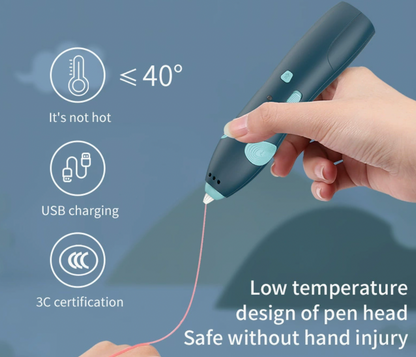 3D Drawing Pen - Easy to Use, Home Art Activity Set, Educational STEM Toy for kids