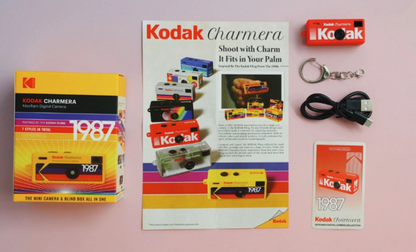KODAK Charmera Key Ring Digital Camera Blind Box(Random Color)