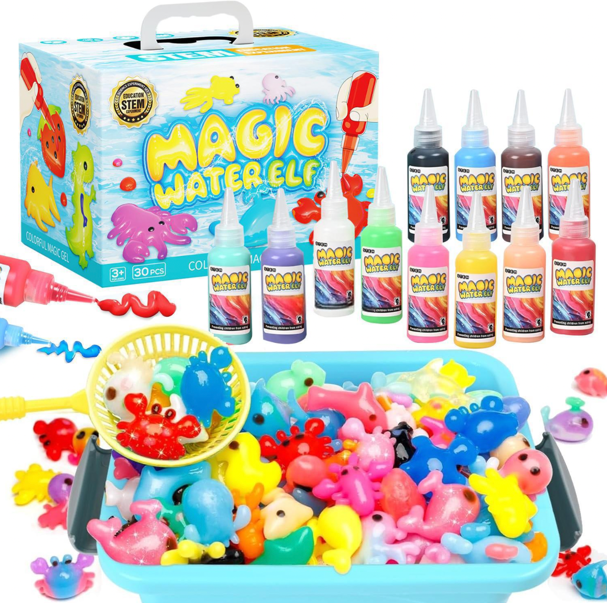 Magic Water - Aqua Fairy Water Gel Kit for Kids - Crate Your Own Magic