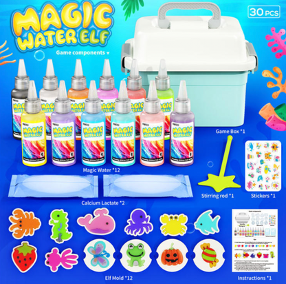 Magic Water - Aqua Fairy Water Gel Kit for Kids - Crate Your Own Magic