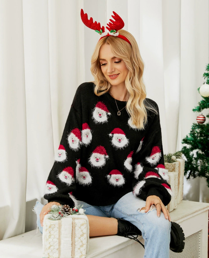 Ugly Christmas Sweater - Santa Claus(Unisex)